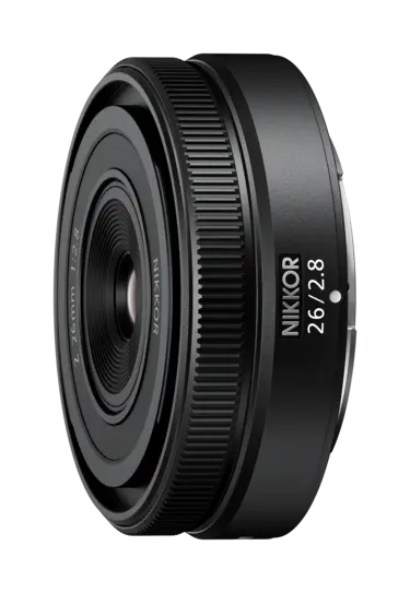 NIKKOR Z 26mm f/2.8 | Pancake Prime Lens | Nikon